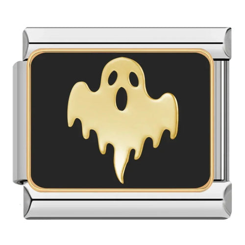 Different Shapes Skeleton Italian Charm Links - Ghost, Bat, Skull & More